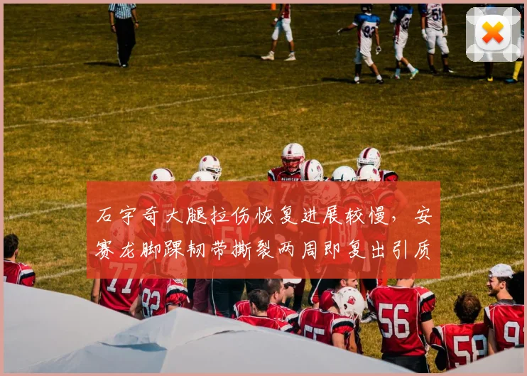 石宇奇大腿拉伤恢复进展较慢,安赛龙脚踝韧带撕裂两周即复出引质疑